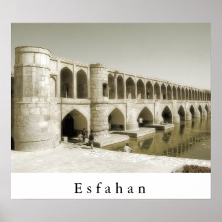 Affiche Esfahan