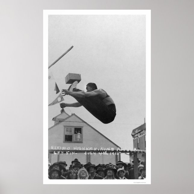Affiche Eskimo Highkick Star Alaska 1915 (Devant)