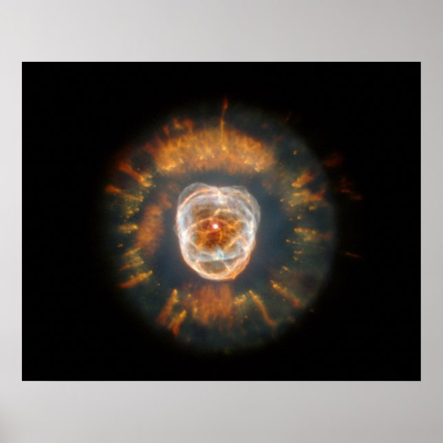 Affiche Eskimo Nebula (NGC 2392) (Devant)