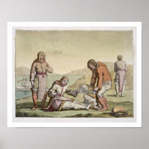 Affiche Eskimos, 1817