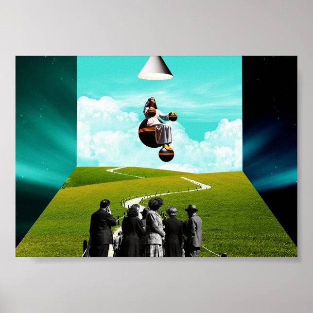 Affiche espace (Devant)