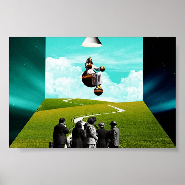 Affiche espace (Devant)