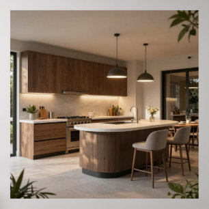 Affiche Espace Culinaire Al Fresco Moderne