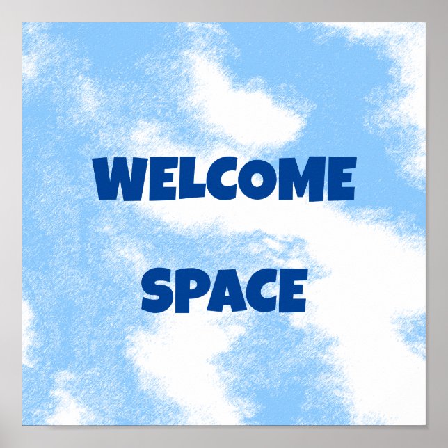 Affiche Espace d'accueil personnalisé (Devant)