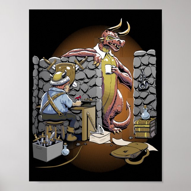 Affiche Espace Dungeon (Devant)