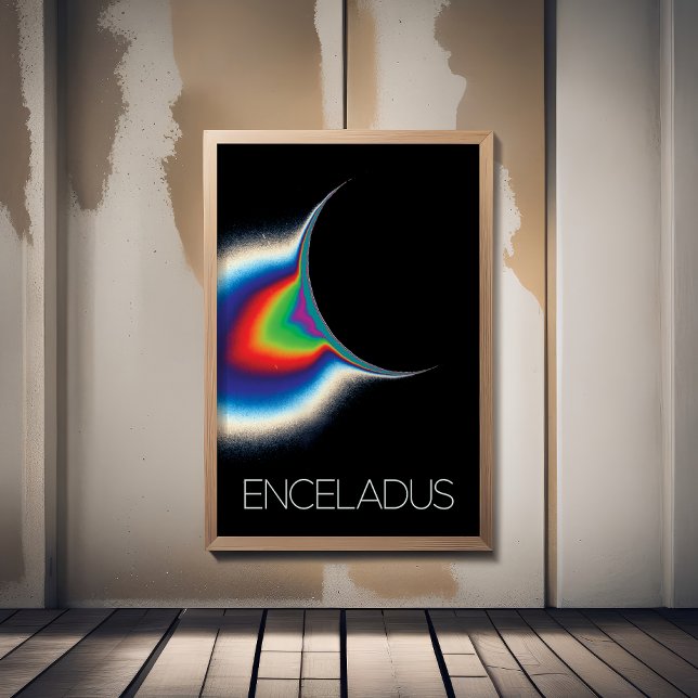 Affiche Espace Extérieur, Cosmos, Système Solaire, Lune En (Créateur téléchargé)