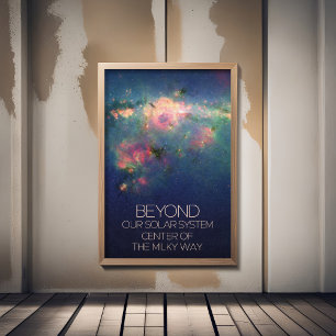 Affiche Espace Extérieur, Galaxie, Centre De La Voie Lacté