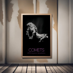Affiche Espace Extérieur, Système Solaire, Cosmos, Comètes