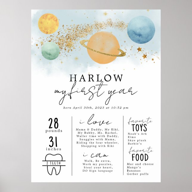 Affiche Espace extra-atmosphérique Premier voyage autour d (Devant)