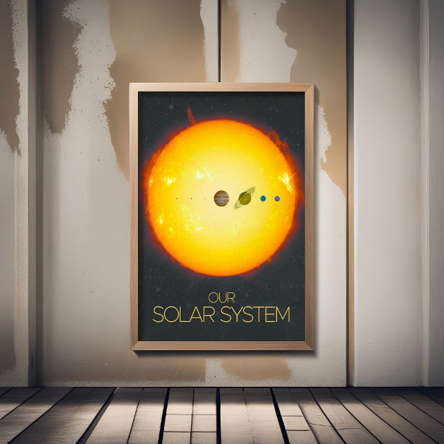 Affiche Espace extra-atmosphérique, Système solaire, Solei (Créateur téléchargé)
