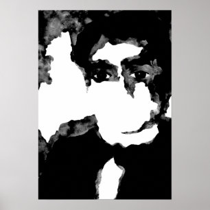 Affiche espace gris. jjp.