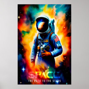 Affiche Espace - Le chemin vers les étoiles
