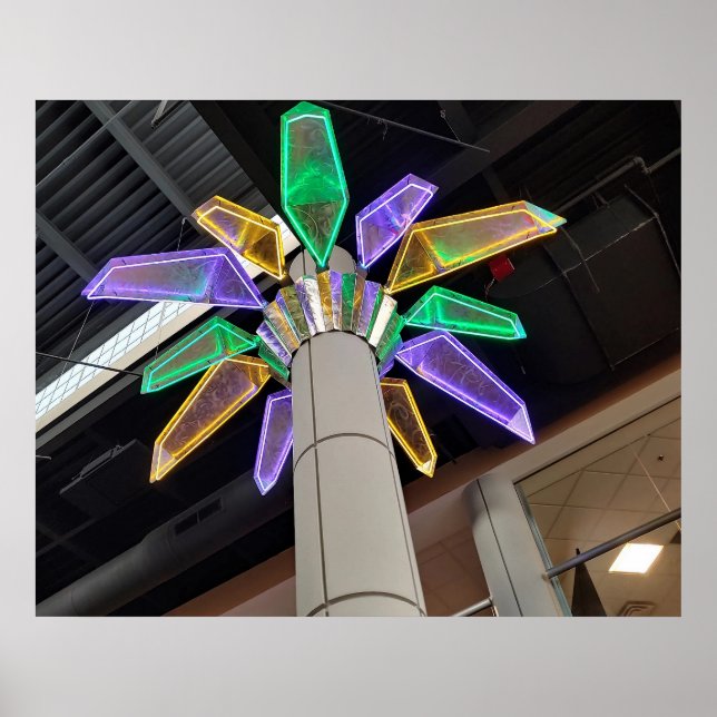 Affiche Espace Liminal de Neon Dream Palms Ken Gage Photo (Devant)