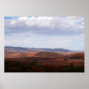 Affiche Espace ouvert du bush australien