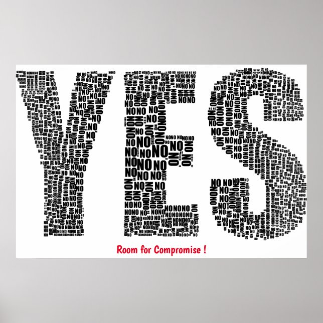 Affiche Espace pour l'affiche de confort (Devant)