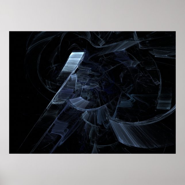 Affiche Espace Sci-Fi gelé  (Devant)