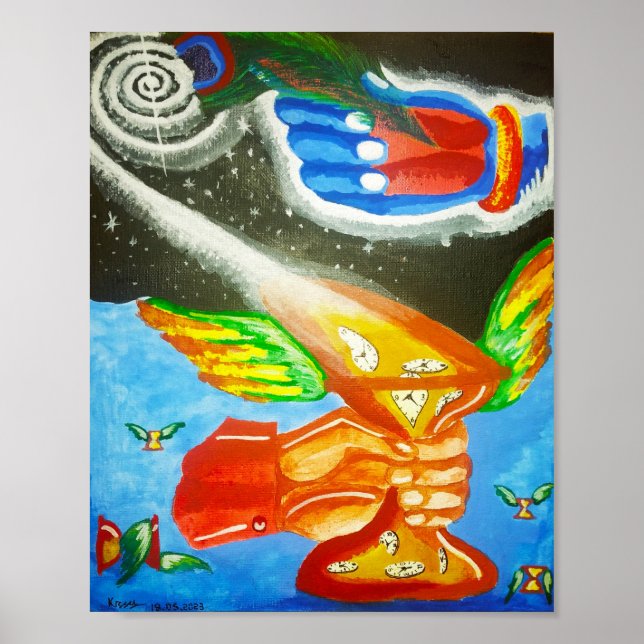 Affiche Espace, temps et matière (Devant)