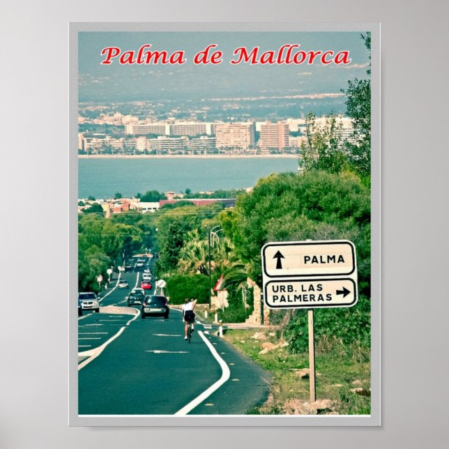 Affiche Espagne - Baléares - Majorque - (Devant)