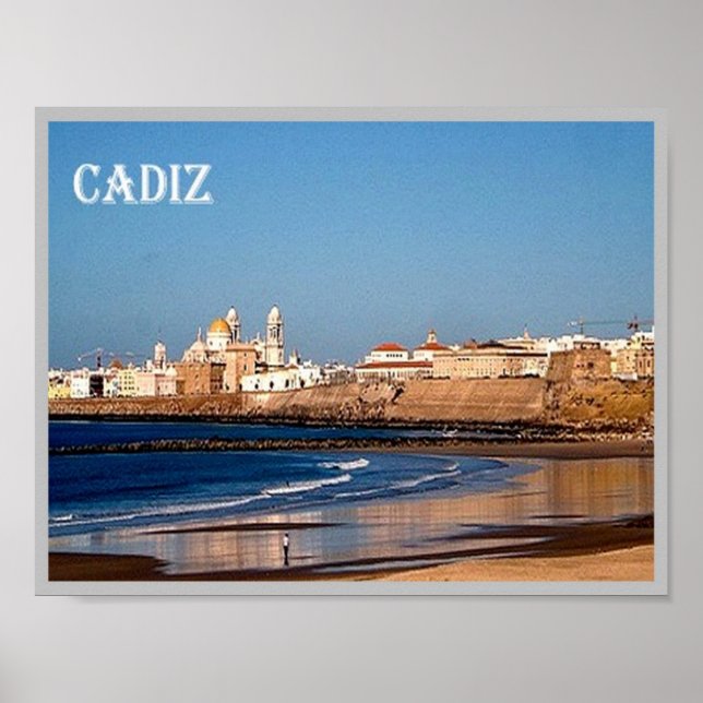 Affiche Espagne - Cadiz - (Devant)