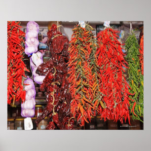 Affiche Espagne, Catalogne, Barcelone, La Boqueria