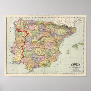 Affiche Espagne et Portugal 14