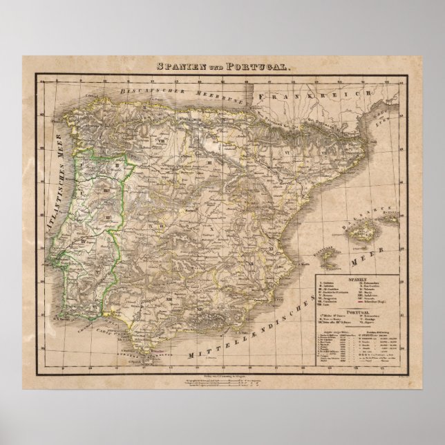 Affiche Espagne et Portugal 20 (Devant)