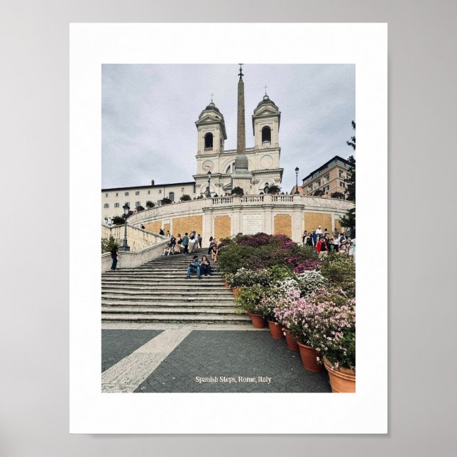 Affiche Espagne, Rome, Italie Design Photo Imprimer (Devant)