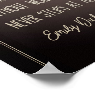 Affiche ESPÉRER UNE CHOSE Avec Des Plumes