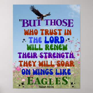 Affiche Espoir Dans Le Seigneur