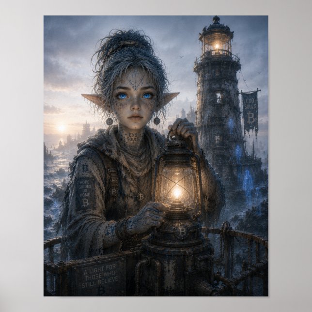 Affiche Espoir / Gardien de phare / Rivage de Brumes (Devant)