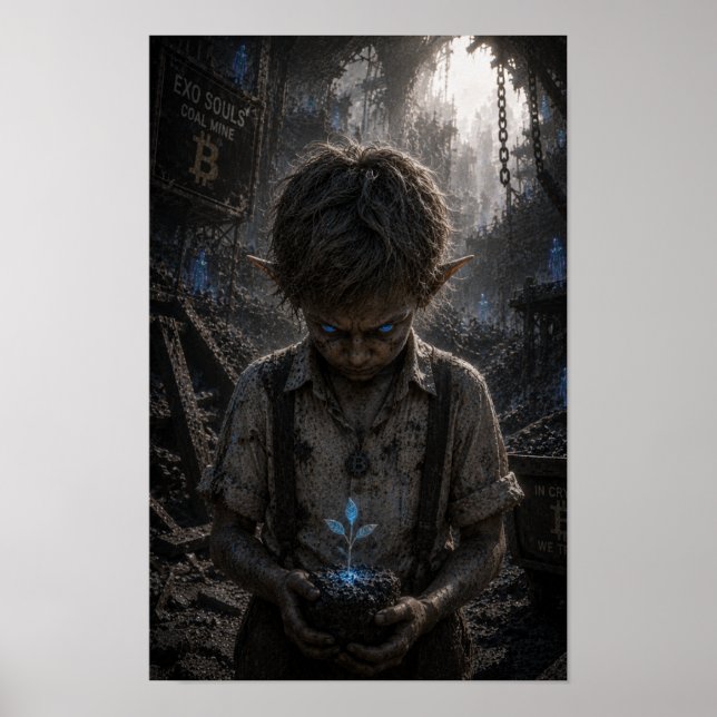 Affiche Espoir / Maçon / Mine de charbon (Devant)