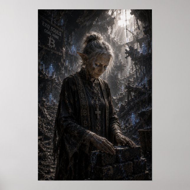 Affiche Espoir / Maçon / Mine de charbon (Devant)