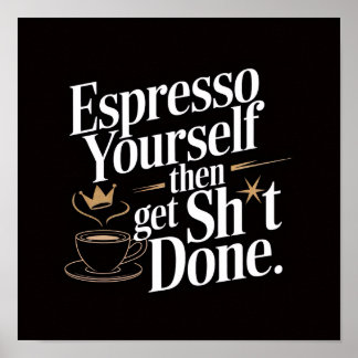 Affiche Espresso Vous-Même