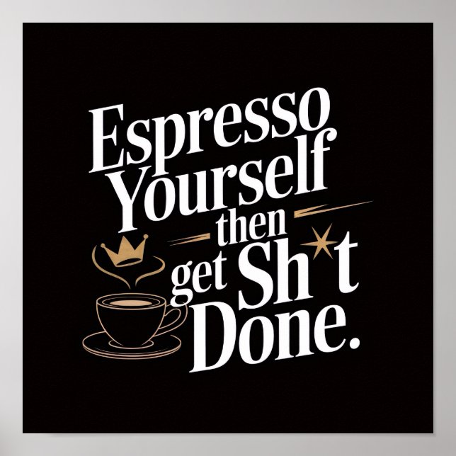 Affiche Espresso Vous-Même (Devant)