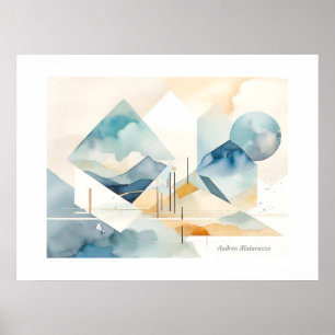 Affiche Esprit Abstrait