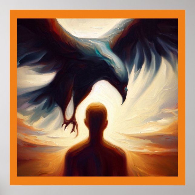 Affiche Esprit Aigle animal 1 (Devant)