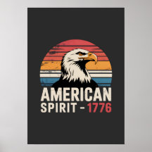Esprit Américain 1776 Patriotique 4 juillet