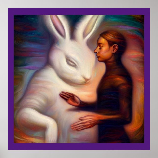 Affiche Esprit Animal Lapin 1 (Devant)