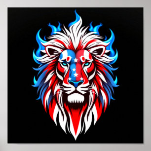 Affiche Esprit d'Amérique