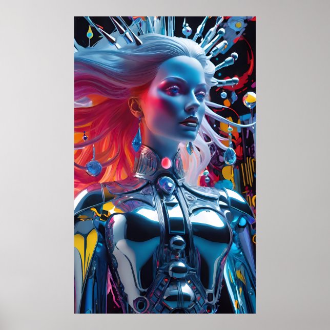 Affiche Esprit de distanciation technologique (Devant)
