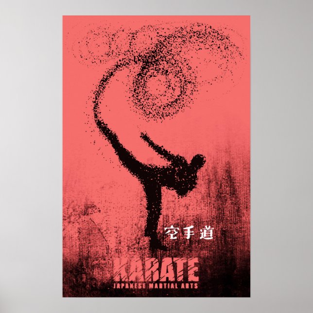 Affiche Esprit de Karaté (Devant)