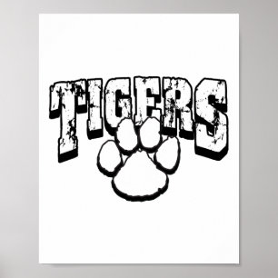 Affiche Esprit de l'école des Tigres Retour à l'école B