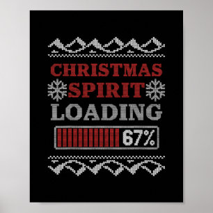 Affiche Esprit de Noël Chargement 67 Meme Six Sept Vacance