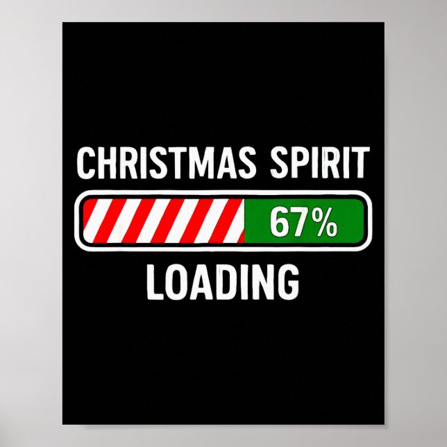 Affiche Esprit de Noël Chargement 67 Mèmes Garçons Enfants (Devant)