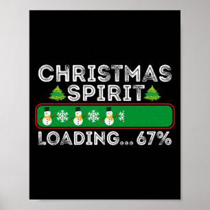 Affiche Esprit de Noël Chargement 67 Six Sept Meme Drôle S