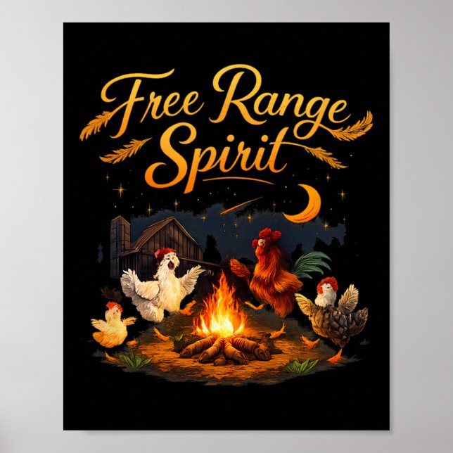 Affiche Esprit de plein air de la ferme de campagne Pun po (Devant)