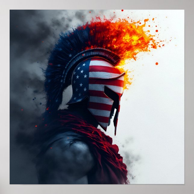 Affiche Esprit du Spartiate (Devant)