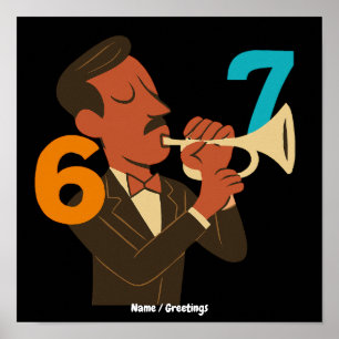 Affiche Esprit Jazz Rétro 67 – Festival Moderne du Milieu