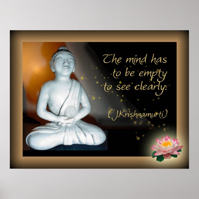 Affiche Esprit vide (Devant)