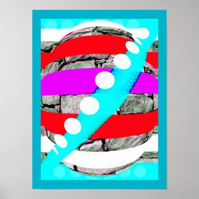 Affiche esprits de roche de basalte (Devant)